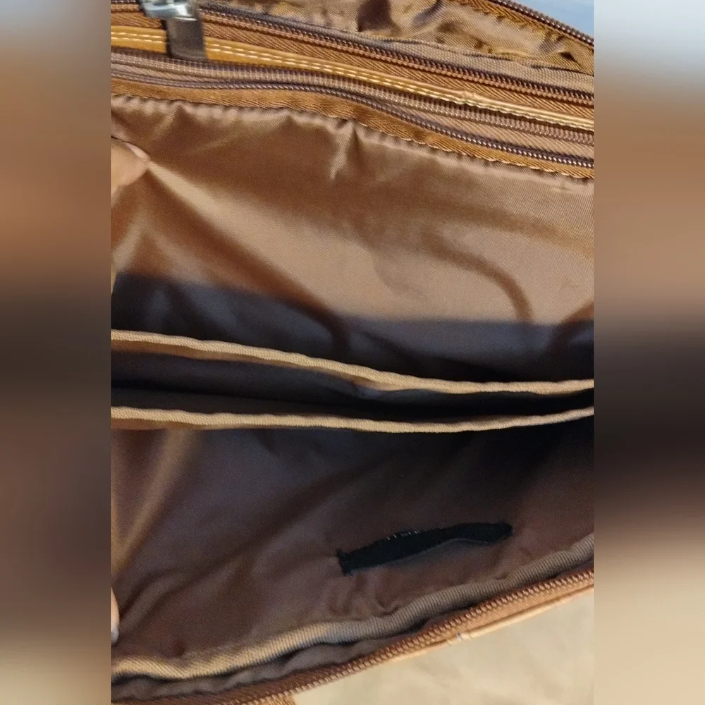 Wilson's Leather Tan Men's Laptop Bag